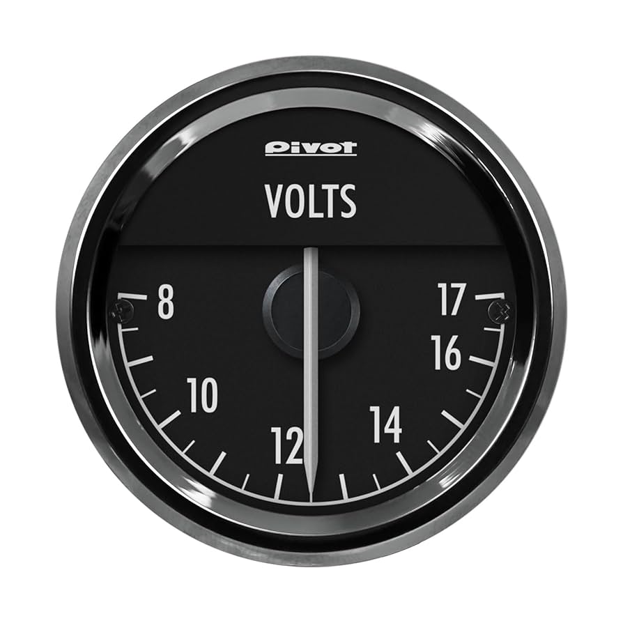 Amazon | PIVOT (ピボット) メーター【STING 52】STV-5 電圧計